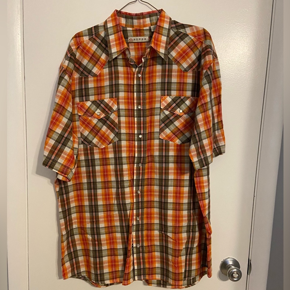 Men’s xl Roper shirt